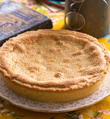 Crostata di mele con crema di mandorle