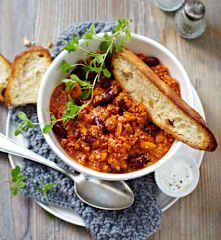 Kürbis-Chili Con Carne