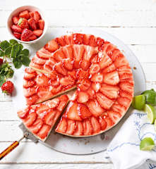 Erdbeer-Limetten-Tarte