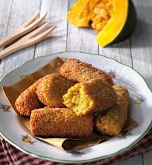 Crocchette filanti con verdure e formaggi