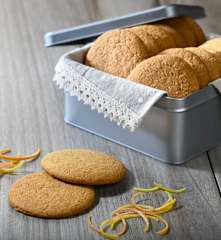 Biscotti integrali arancia e limone