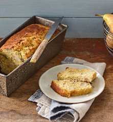 Cake au roquefort et aux poires