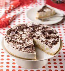 Cheesecake ricotta e pere