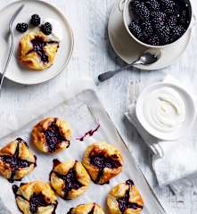 Blackberry jam tarts