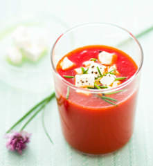 Velouté de poivron rouge