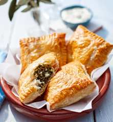 Spinat-Feta-Taschen