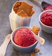 Kirsch-Spekulatius-Eis