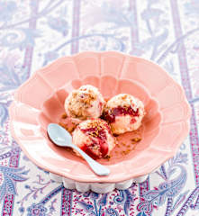 Gelado de cheesecake