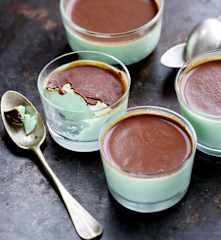 Pannacottas after eight