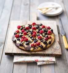 Dessert pizzas (Jo Whitton)