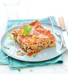 Lasagne champignons-fromage