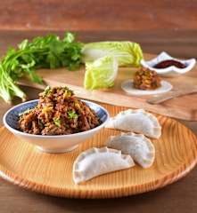 辣白菜牛肉水餃