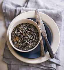 Risoto preto com chocos