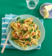 One pot pasta saumon-épinard