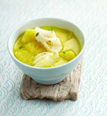 Soupe de poisson au curry
