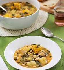 Potaje canario de berros