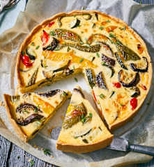 Mediterrane Gemüsequiche