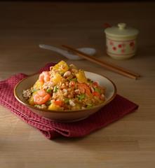 鳳梨蝦仁拌炒飯