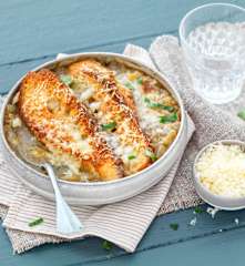 Soupe à l'oignon (recette momentanément indisponible)