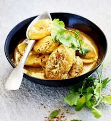 Curry de banane plantain
