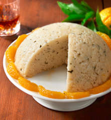 Cupola di riso al mandarino e Grand Marnier