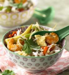Nasi goreng aux crevettes