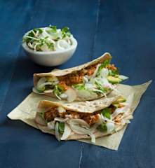Slow Cooked Pulled Pork with Apple and Fennel Salad