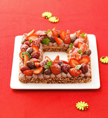 Tarte pascale aux fruits rouges