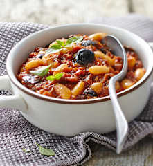 Potée de haricots blancs aux poivrons