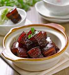 Braised pork belly