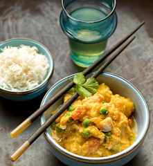 Curry de poulet Thaï rapide