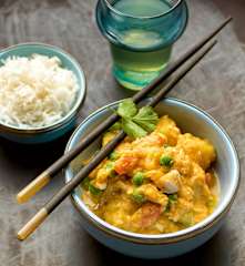 Schnelles Thai-Curry mit Poulet