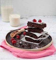 Rote Rüben Brownies