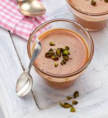 Buttermilch-Karamell-Dessert