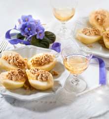 Pere con mousse alla paprika (per 2 persone)