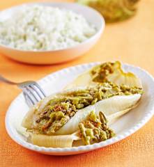 Envuelto de pescado en hoja de maíz