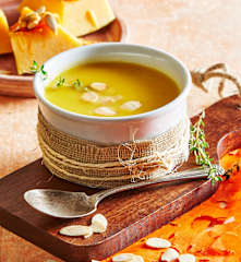 Crema de calabaza rostizada