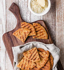 Soft and Cheesy Pita Bread