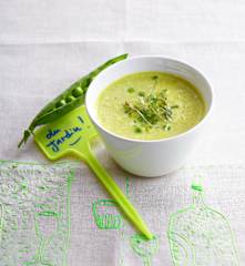 Crème de petits pois