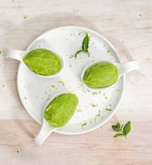 Sorbet z zielonego ogórka