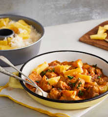 Sauté de porc à l'hawaïenne