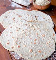 Piadina integrale al tofu (vegan)