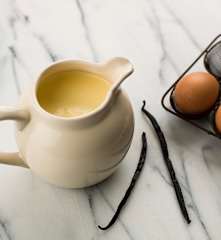 Vanilya Sosu (İngiliz kreması)