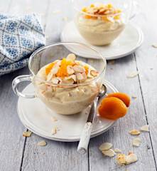 Pudin de sémola y almendra