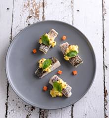 鱸魚野蔬溫沙拉