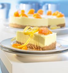 Frischkäsetorte mit Mandarinen