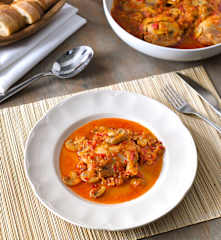 Pollo al chilindrón