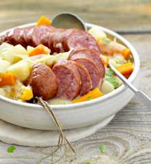 Potée au chou et à la saucisse de Morteau