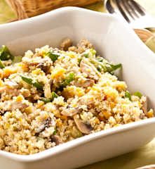 Quinoa con verduras salteadas