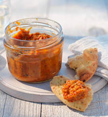 Ajvar - Rote Paprikasauce